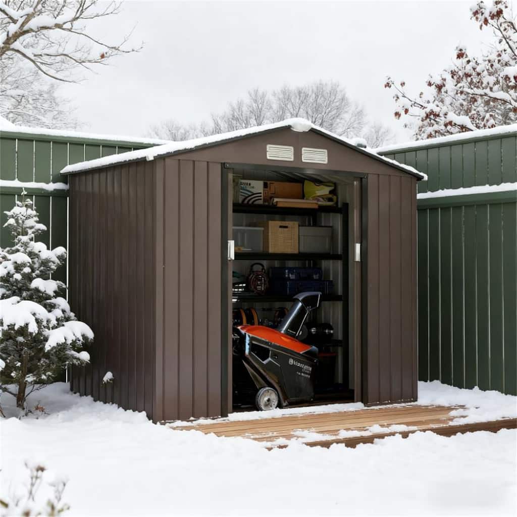 Outdoor Storage Shed, Garden Tool House for Backyard Patio