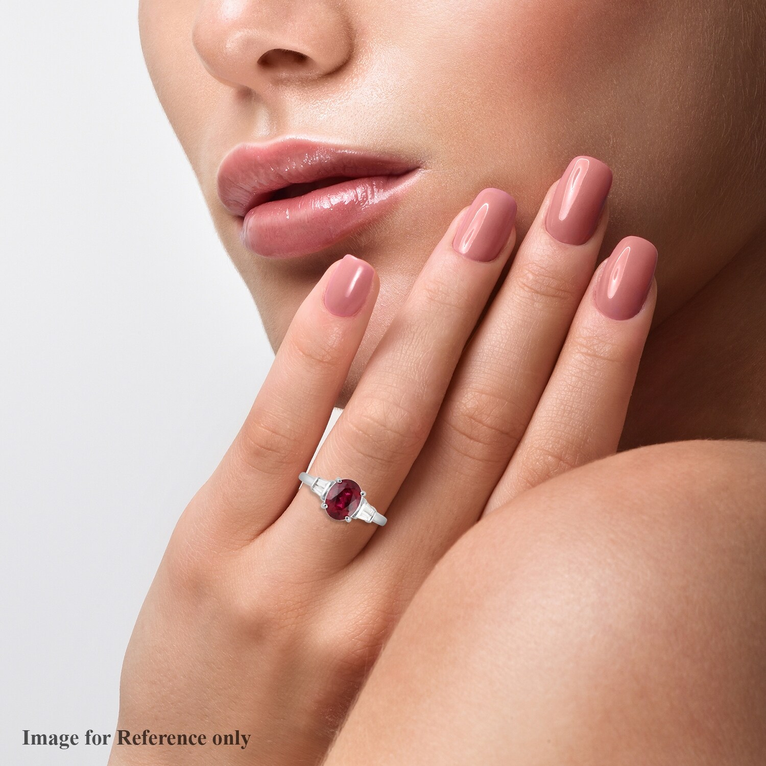 950 Platinum Rubellite White Diamond Ring Size 9 Ct 2 3 Ring 9 Overstock 32189402 Popular acryl nails diamond of good quality and at affordable prices you can buy on aliexpress. overstock com