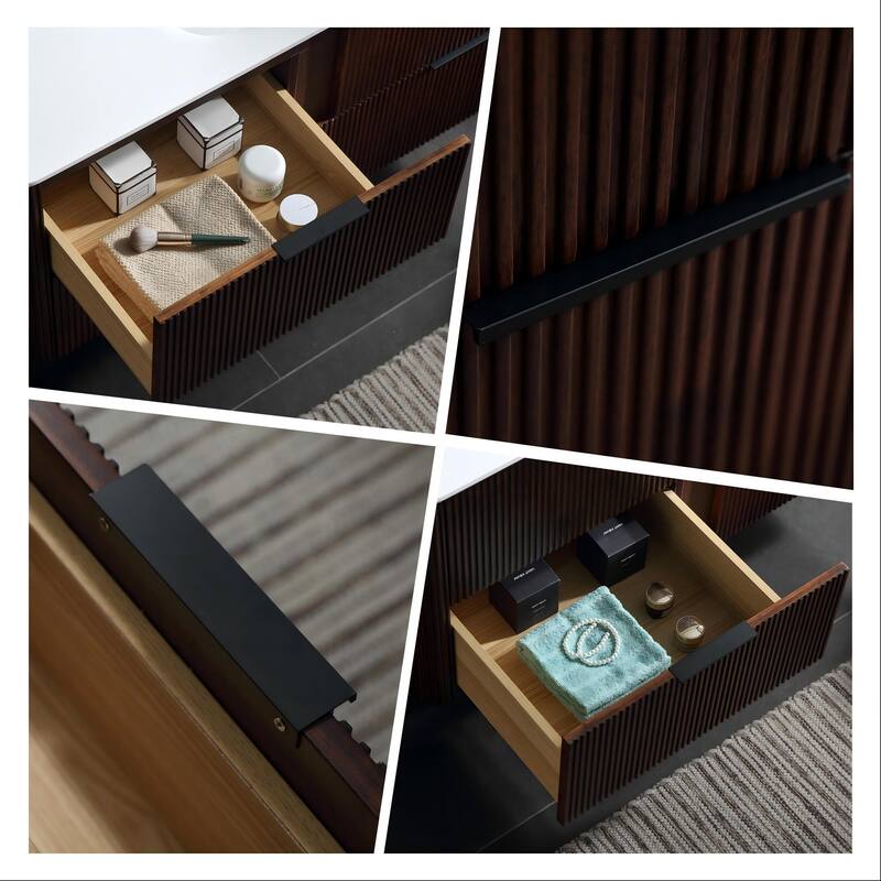 Modland 48" Fluted Floating Vanity with Sink - 48 inch