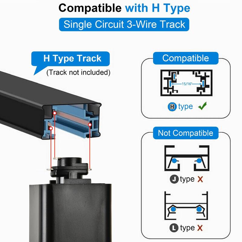 Track light, The multi-directional adjustment points are seamlessly integrated into its geometric formance(Track Not Included)
