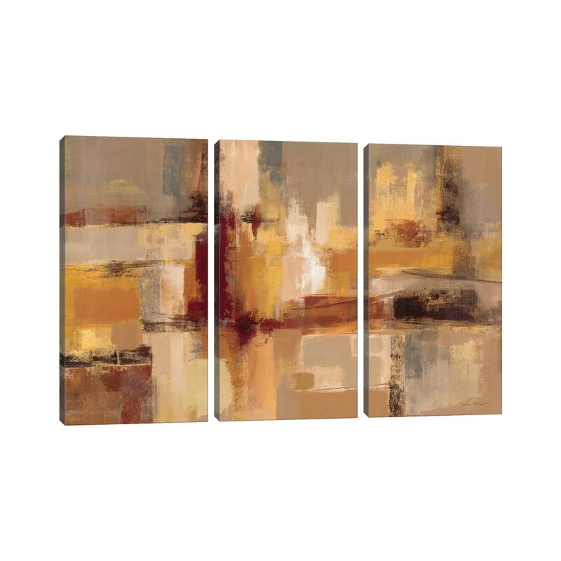 iCanvas "Sandcastles " by Silvia Vassileva 3-Piece Canvas Wall Art Set