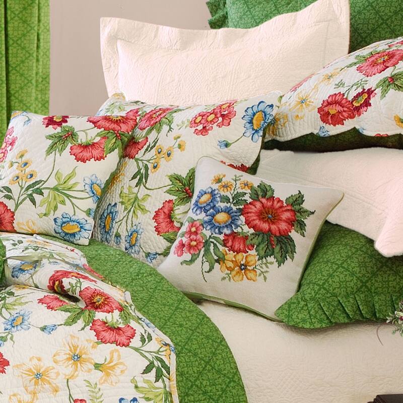 Pembroke Cotton Cotton Quilt Set - Reversible and Machine Washable
