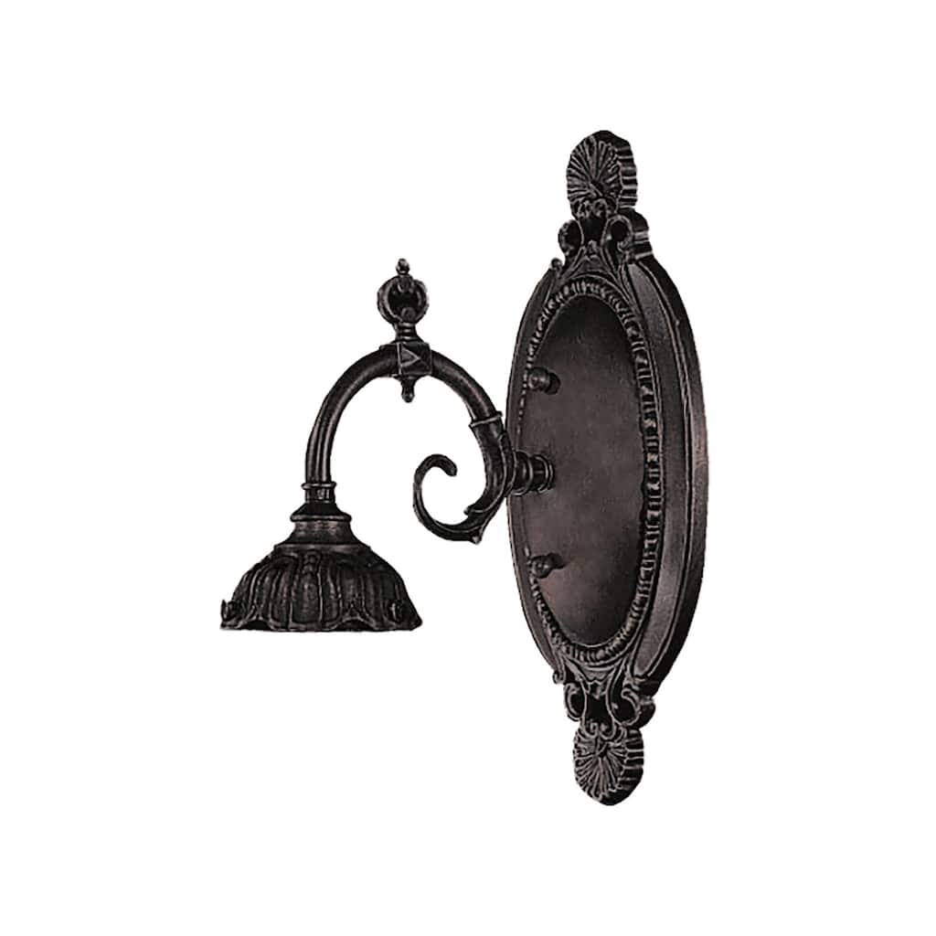 Elk Home Mix-N-Match Tiffany Bronze Metal 1 Light Sconce