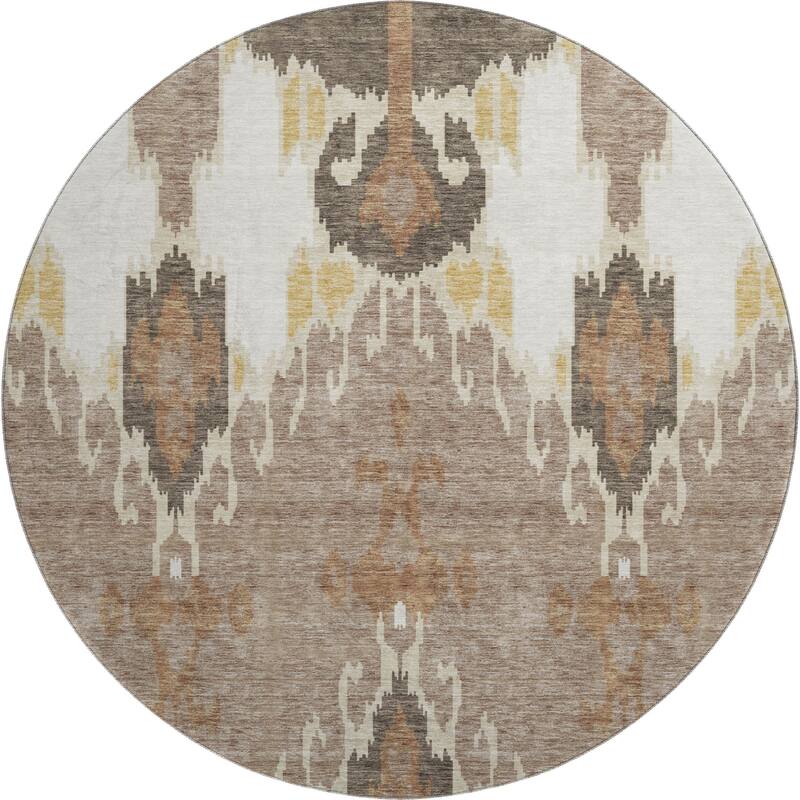 Premium Washable Super Soft Boho Ikat Mayfield Rug