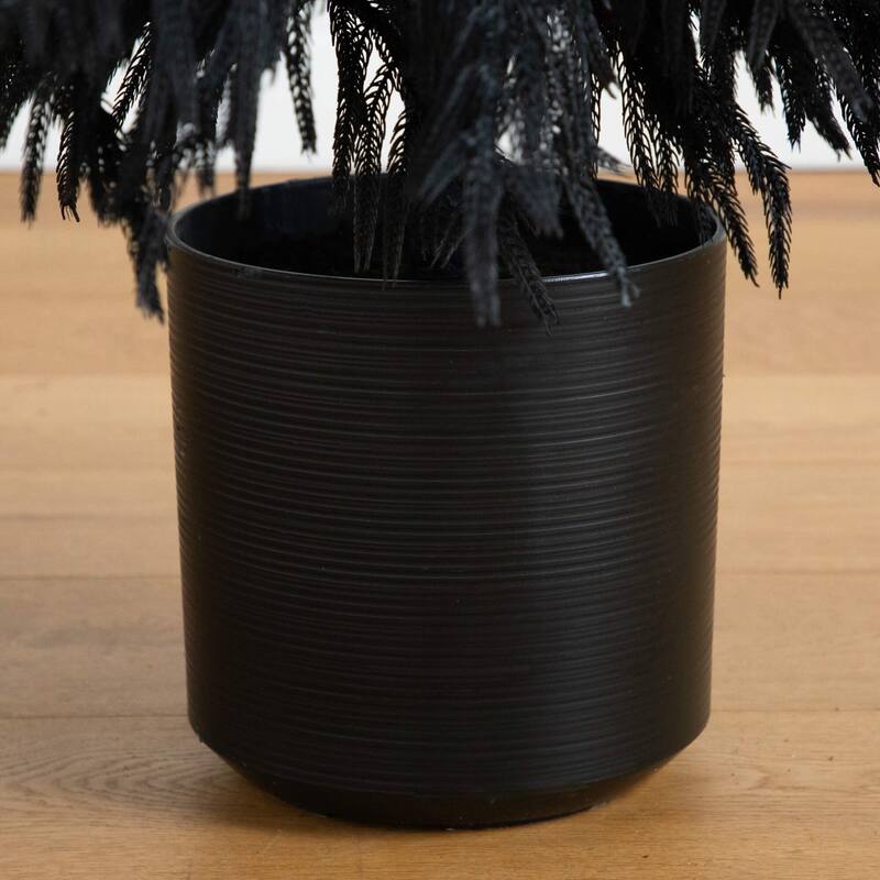 Potted Norfolk Pine Halloween Artificial Tree - 6' - Unlit