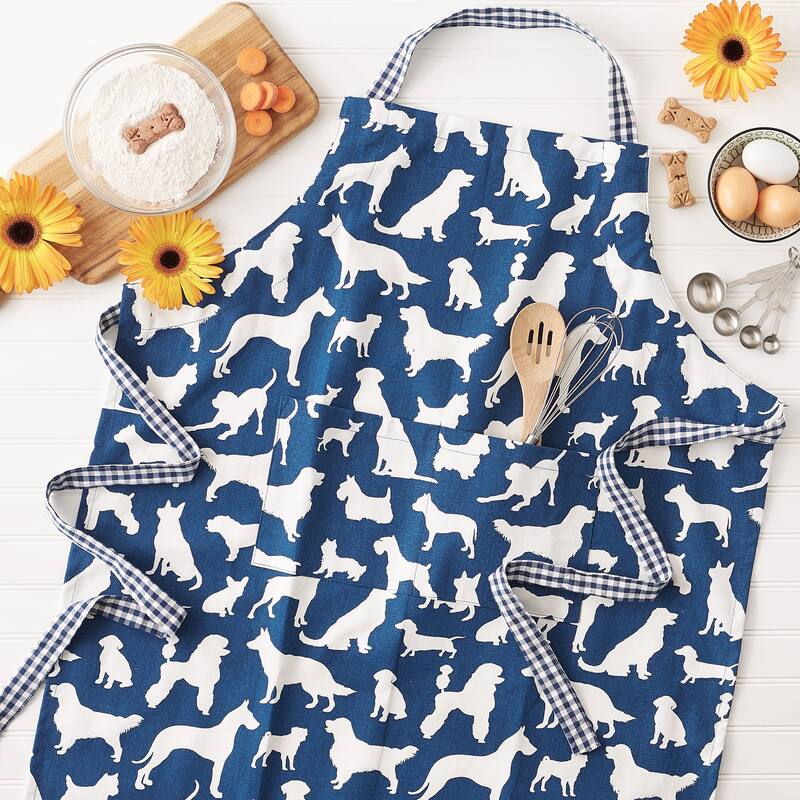 Design Imports Pet Print Chef Kitchen Apron