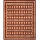 preview thumbnail 2 of 6, SAFAVIEH Couture Hand-knotted Marrakech Zsanett Traditional Oriental Wool Rug 10' x 14' - Brown/Light Blue