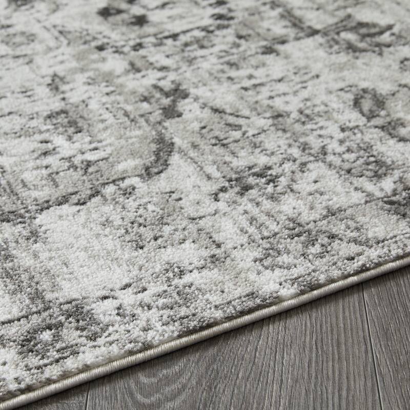 Loomaknoti Rhane Alemern Gray Area Rug