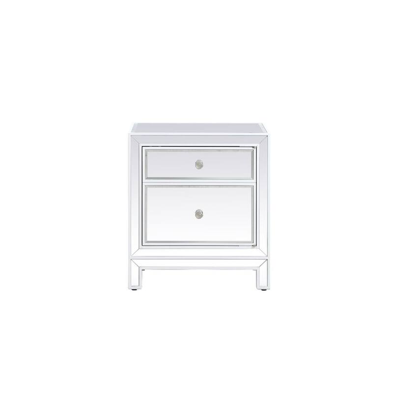 Rosa 21" Nightstand 1 Door - White
