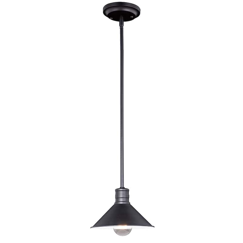 Akron Bronze Farmhouse Barn Pendant Ceiling Light