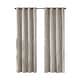 preview thumbnail 30 of 70, SunSmart Mirage Knitted Jacquard Total Blackout Grommet Window Curtain Panel