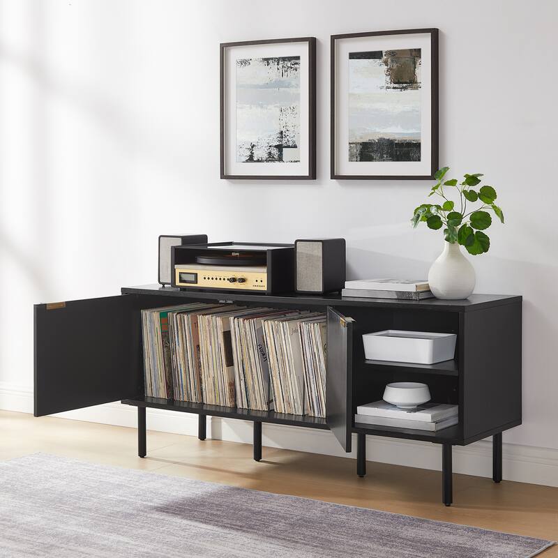 Crosley Brody Record Storage Sideboard