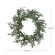 Wallsten 29" Snowberry Artificial Wreath by Christopher Knight Home - Green + White