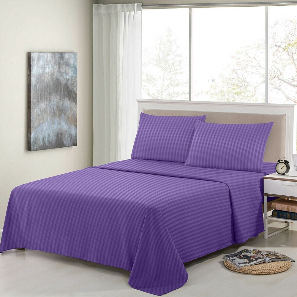 Details about   New Sheets Collection 6 PCs Depth Wall Egyptian Cotton AU Double Striped Colors 