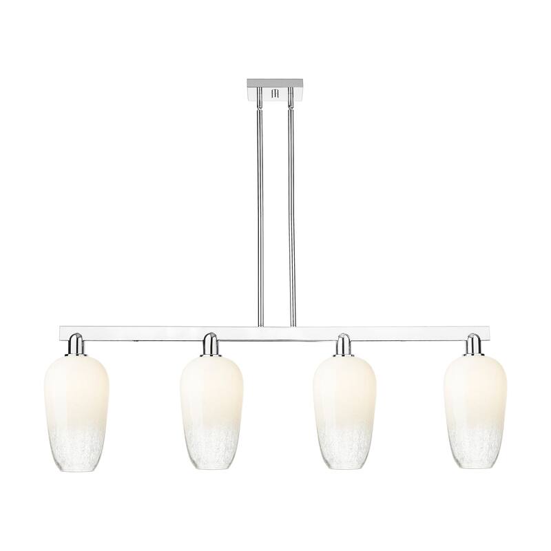 Innovations Lighting Urban Downtown - Brookhaven Flute - 4 Light 48" Stem Hung Island Light