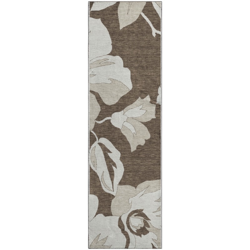 Premium Washable Super Soft Modern Floral Mayfield Rug
