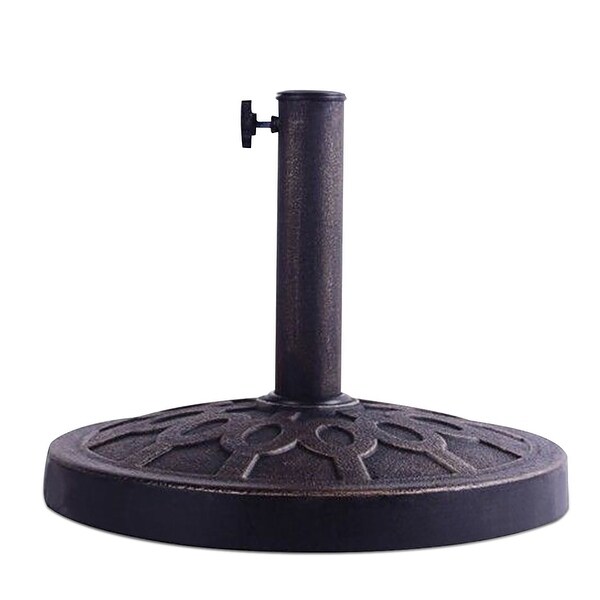 Costway 17.5'' Umbrella Base Stand Market Patio Standing Outdoor. Opens flyout.