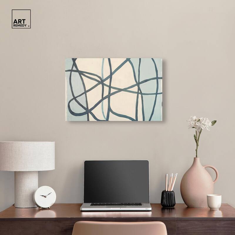 Eternal Loop II Canvas by Art Remedy, Gallery Wrapped