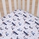 preview thumbnail 1 of 0, Little Love by NoJo Soar High Little One Crib Sheet