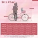 preview thumbnail 13 of 18, Gymax 20'' Girls Bike w/Removable Basket Streamers Hand Brake &