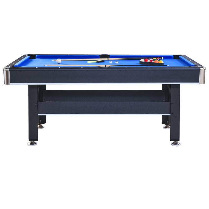 6 FT Pool Table with Table Tennis Top