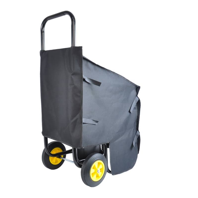 Rolling Firewood Log Cart Wood Rack Storage Mover