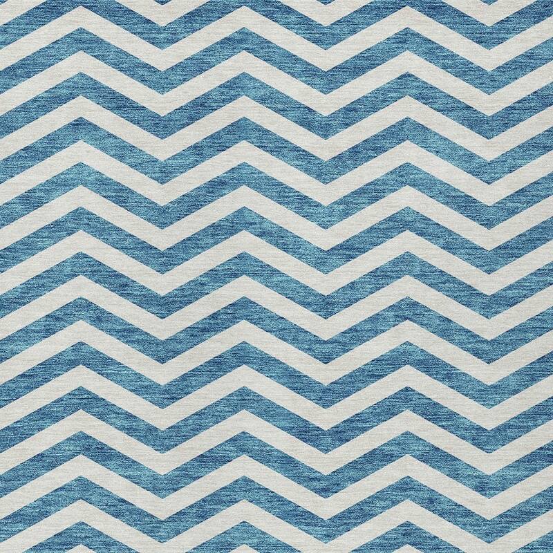 HomeRoots Chevron Transitional Rectangle Outdoor Rug