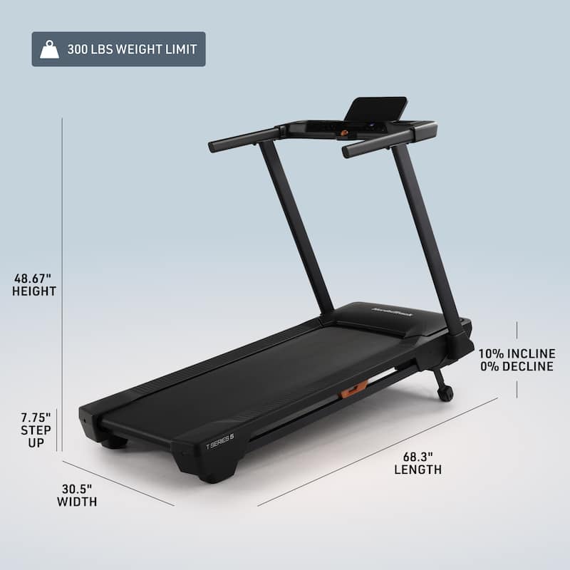 NordicTrack T Series 5 Starter Treadmill for Real Results