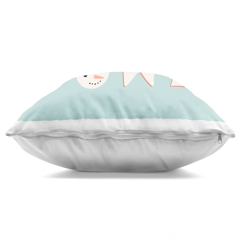 Stupell Whimsical Santa's Coming To Town Decorative Printed Throw Pillow Design by Sazerelli Designs