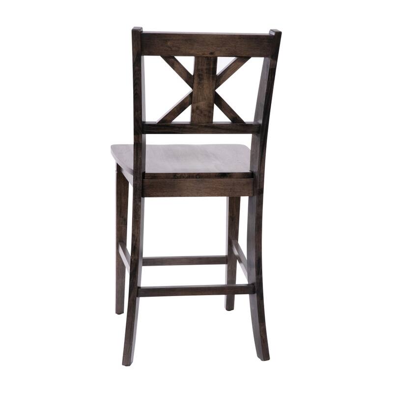Modern Farmhouse Wooden Counter Stools