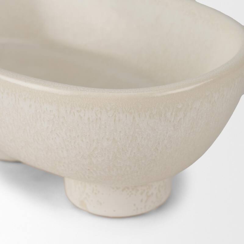 Tyren Oblong Bowl - 12.0L x 7.7W x 4.9H