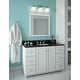 preview thumbnail 12 of 24, Design House Transitional Shorewood 30-Inch Wall Mounted Mirror