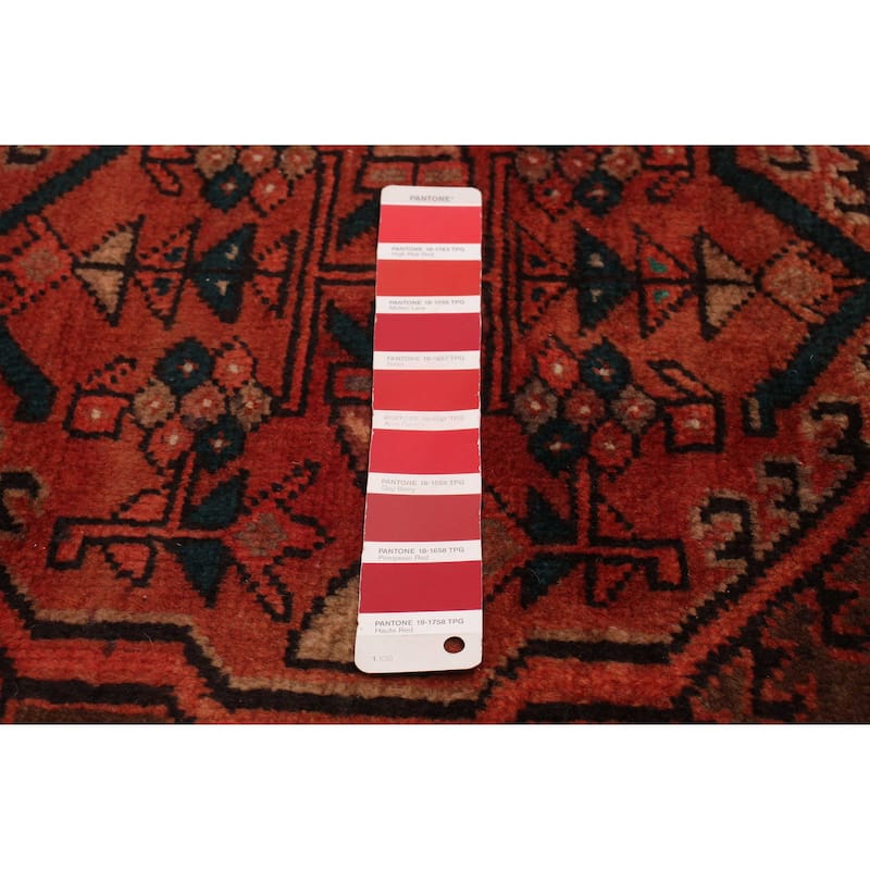 ECARPETGALLERY Hand-knotted Konya Anatolian Copper Wool Rug - 3'7 x 10'3