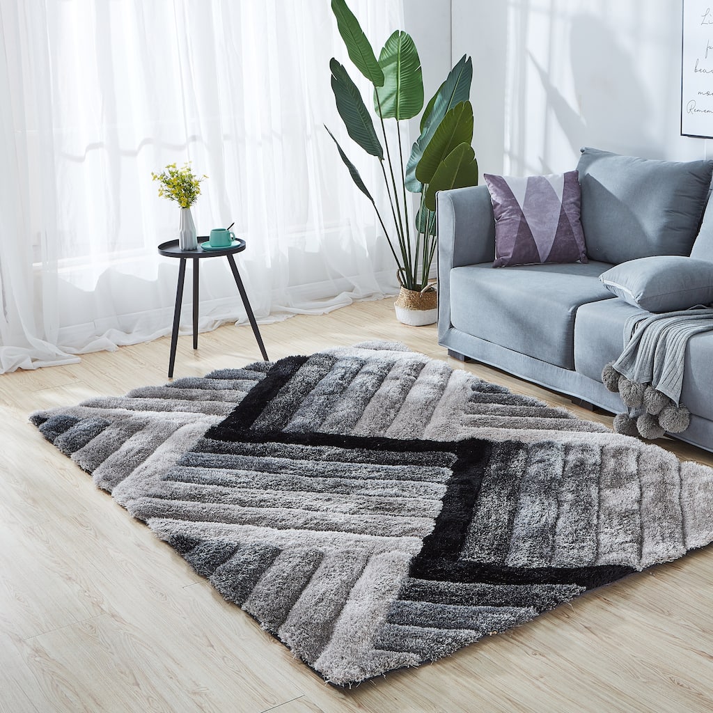 Mateos Shag Collection Area Rug