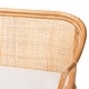 preview thumbnail 5 of 7, Adede 2-Piece Natural Rattan Corner Bench Set - Handwoven Wicker L-Shaped Dining Nook Seating, Boho Coastal Set