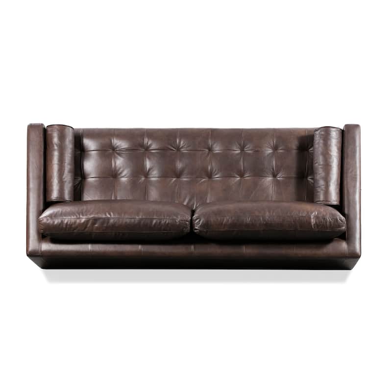 Poly & Bark Napa 88.5" Sofa - Genuine Italian Leather