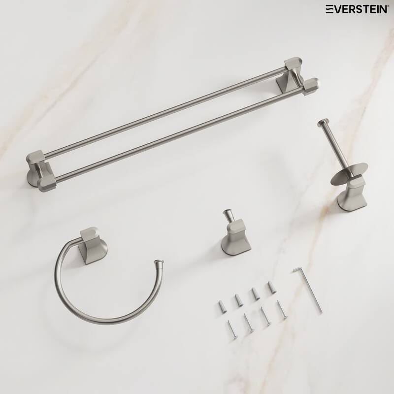 4-Piece Bathroom Hardware Set Bathroom Accessory Set