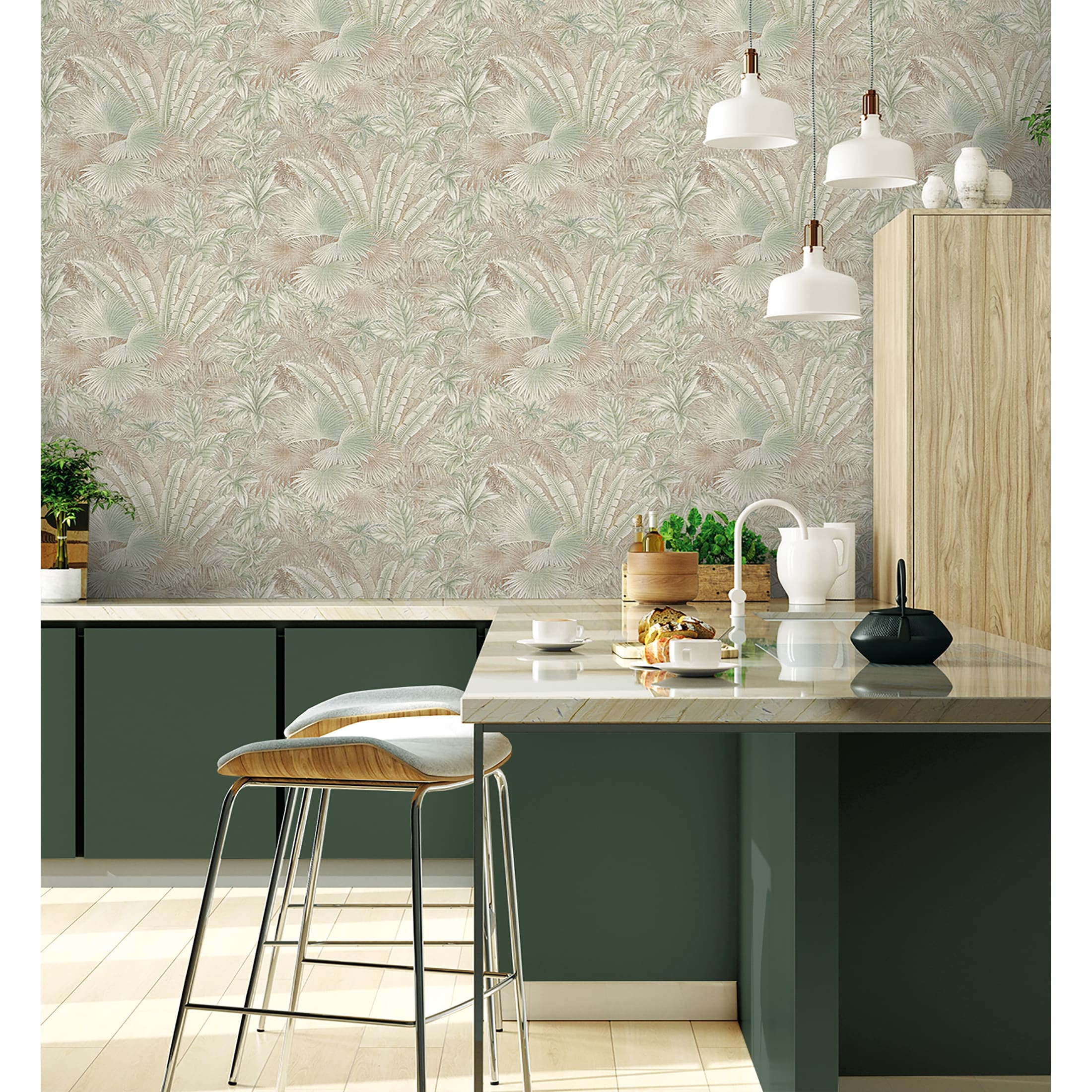 Tommy Bahama Bahamian Breeze Spa Peel Stick Wallpaper 20.5 in. W x 18 ft. L On Sale Bed Bath Beyond 37150787