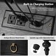 preview thumbnail 4 of 27, HULALA HOME Alois Traditional 3-Drawer End Table with Built-in Charging Station and Solid Wood Spindle Legs Set of 2