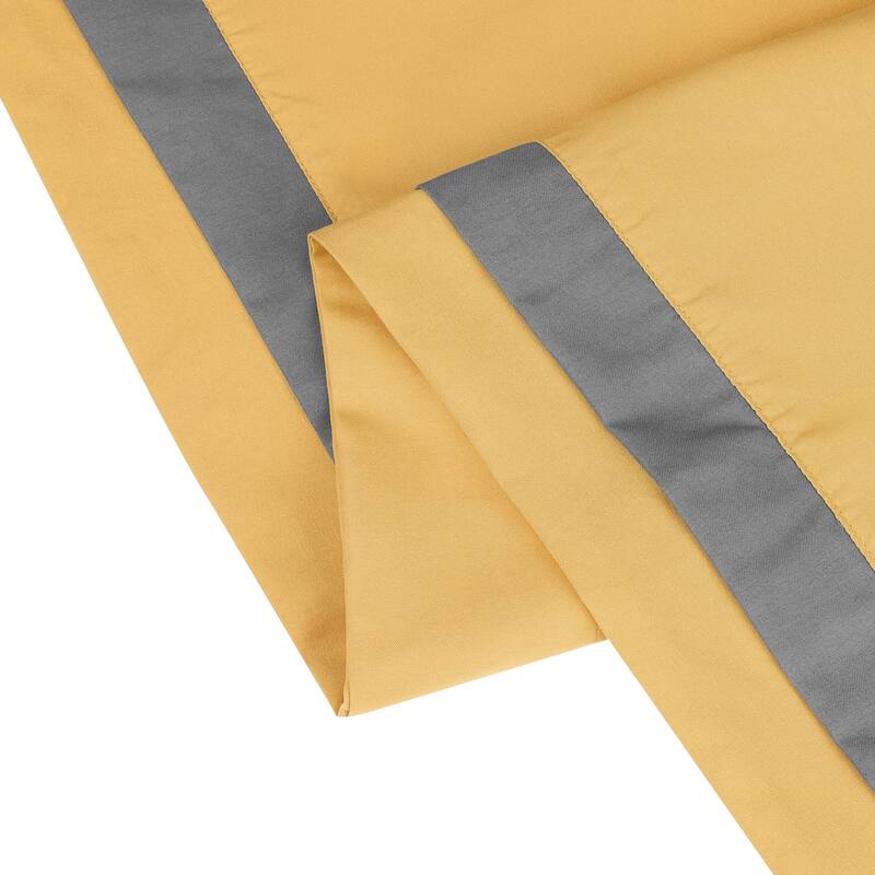 Polyester Pillow Cases, Room Decor Hair Care Pillow Shams, Wrinkle-Resistant Pillowcase Set of 2 with Envelope Closure