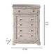 preview thumbnail 8 of 8, Palisade 6-Piece Antique White Bedroom Set by Greyson Living