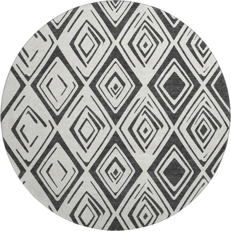 Premium Washable Super Soft Modern Diamond Mayfield Rug