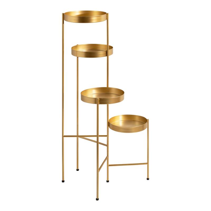 Kate and Laurel Finn Metal Multi Level Plant Stand