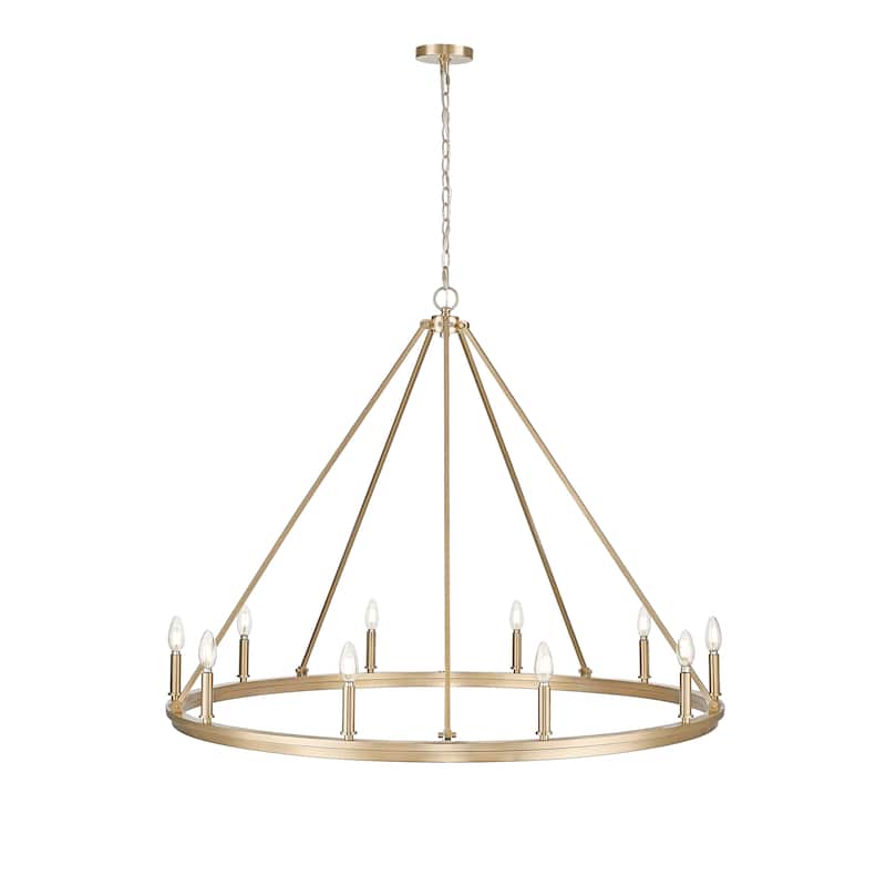 Carruth Chandelier Ceiling Light - Modern Gold