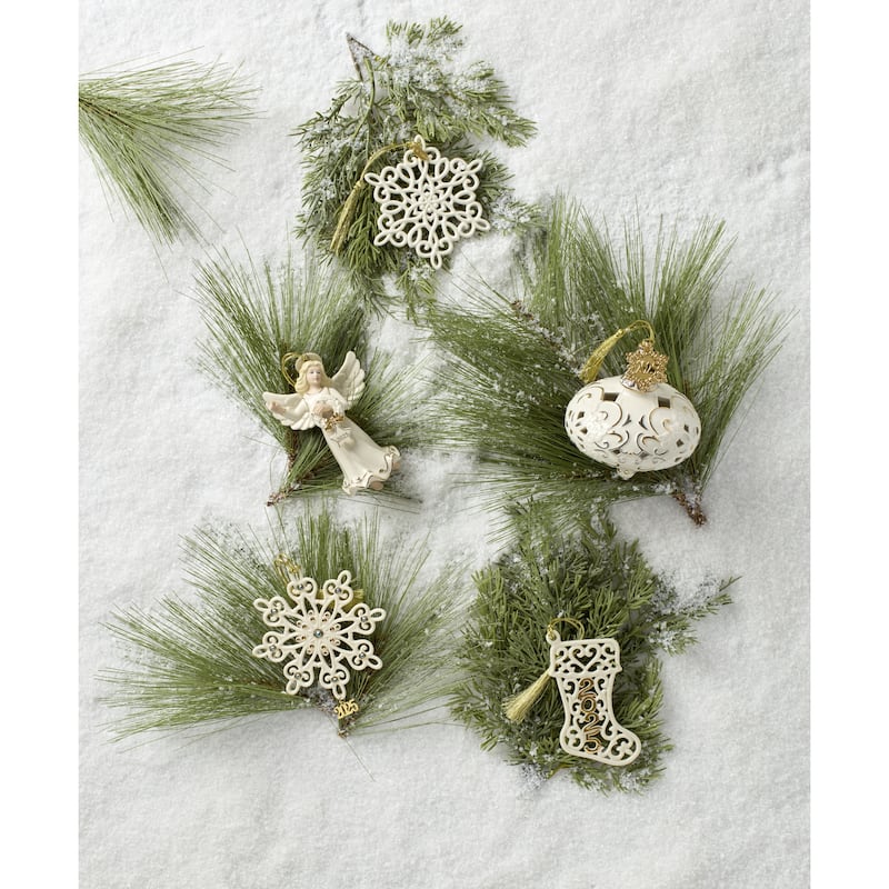 Lenox 2025 A Year to Remember Stocking Ornament