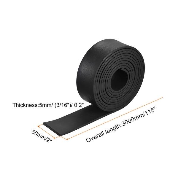 EPDM Rubber Foam Sheet Strips, Neoprene Sheets Rolls 3/16