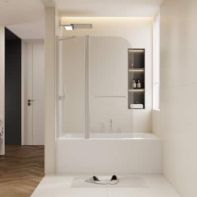 Rise and down rotation shaft door Shower Doors