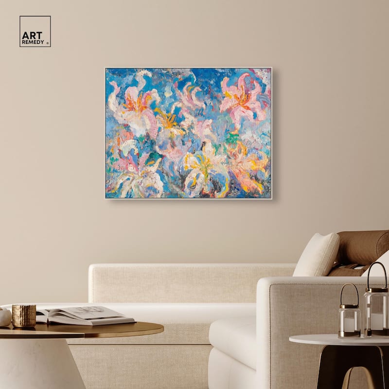 Pastel Riot I Canvas by Art Remedy