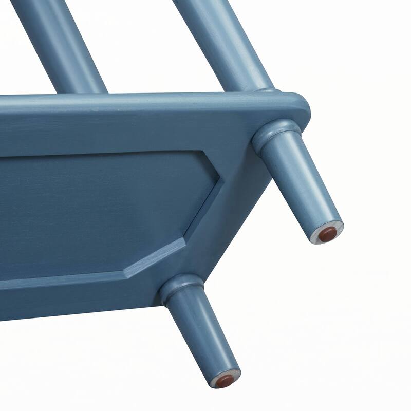 Entryway Table with 4 Drawers(Navy Blue)