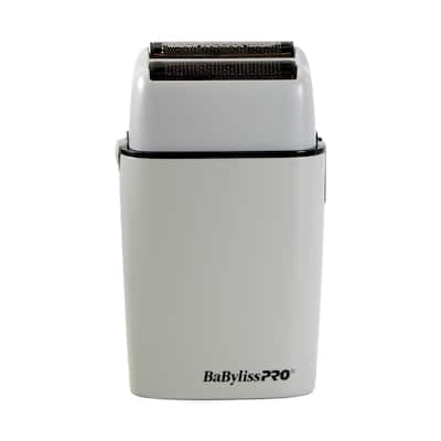 BaByliss Pro LIMITED EDITION Cordless Metal Double Foil Shaver (Gray) FXFS2GY - Gray